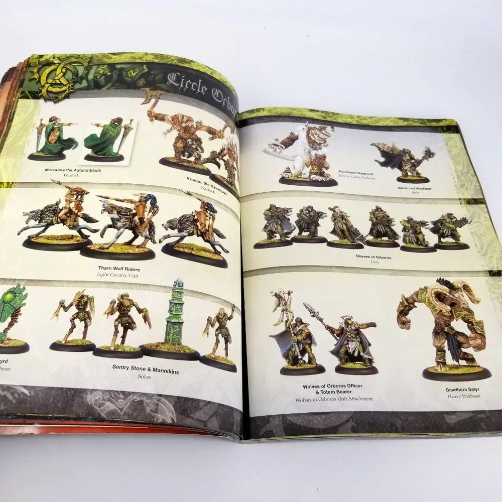 WarMachine Hordes Evolution Monster Miniature Combat Video Game Strategy Guide